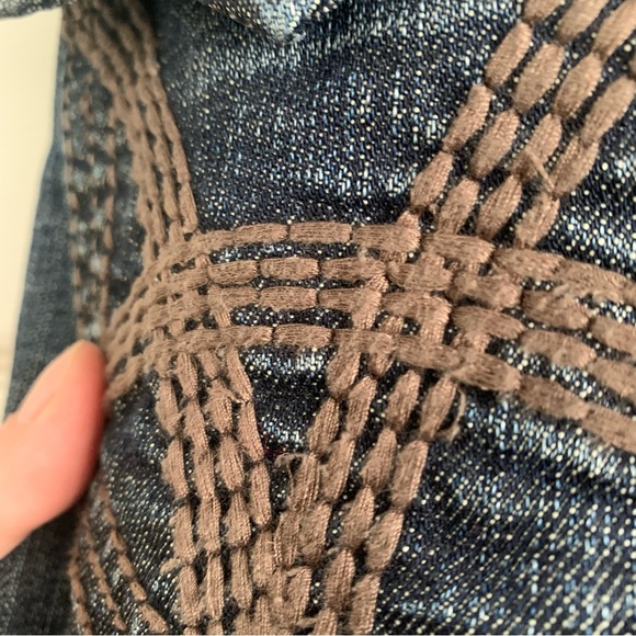 Kut from the Kloth Natalie High Rise Bootcut Jewelled Pocket Jeans - Picture 6 of 14